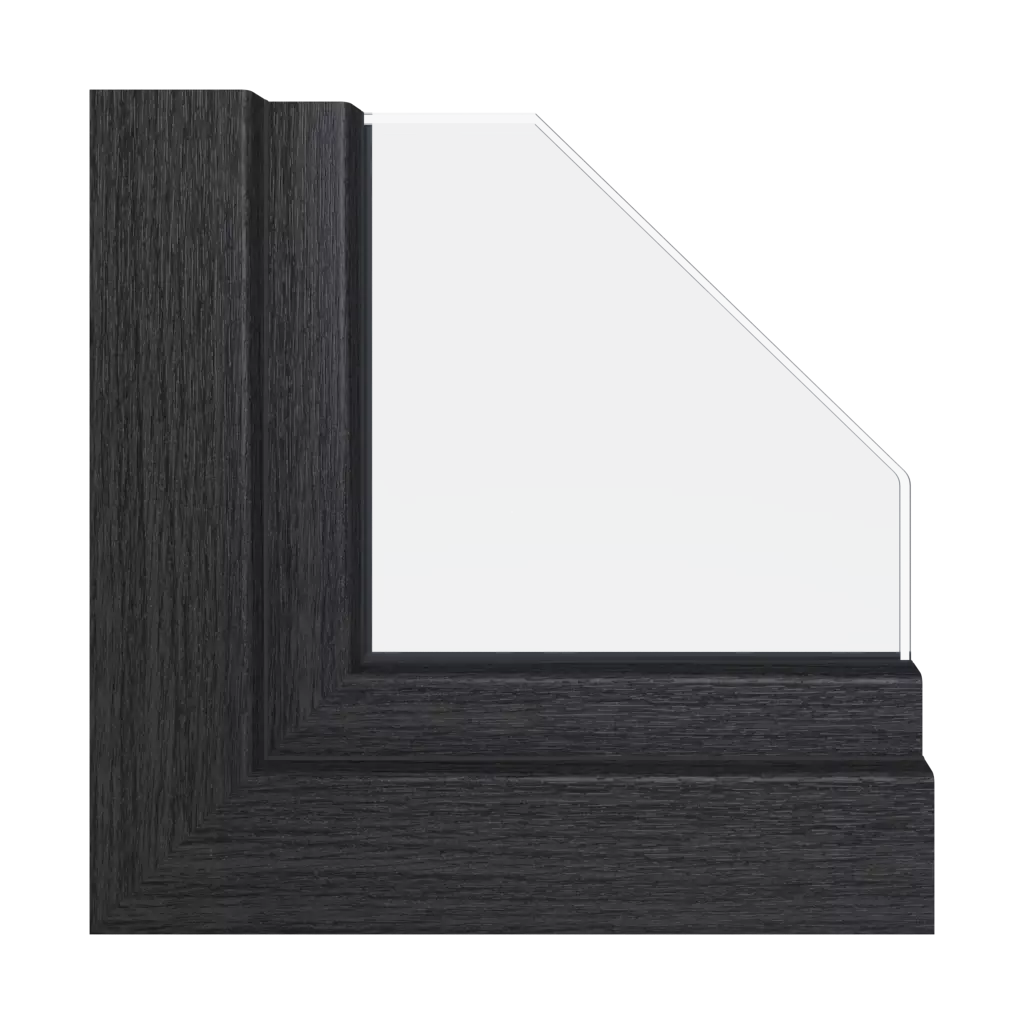 Gray oak windows window-profiles schuco living-md