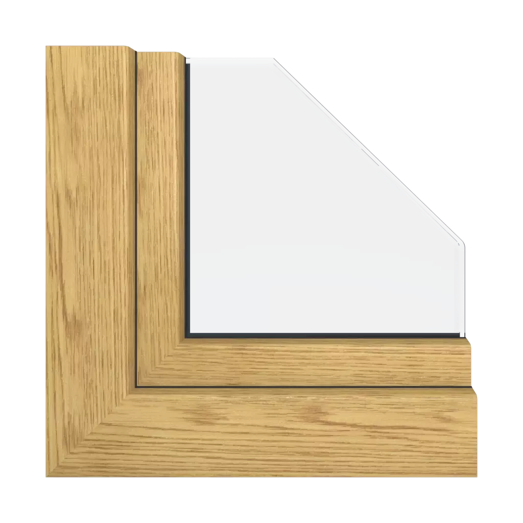 Light oak windows window-profiles gealan s-8000