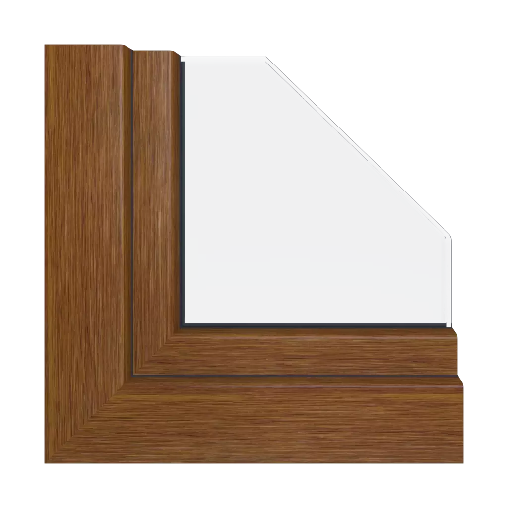 Realwood honey oak products pvc-windows    