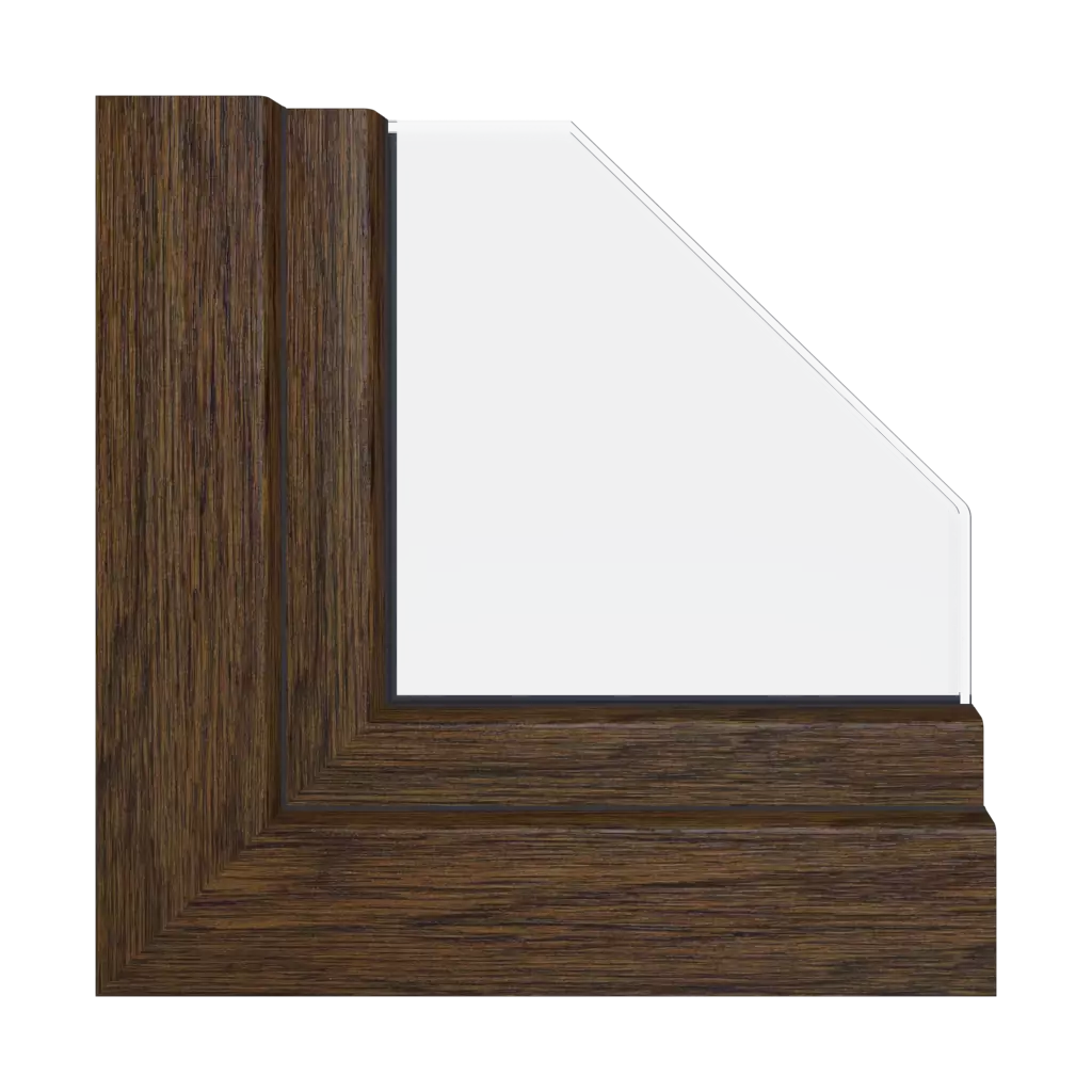 Dark oak windows window-color gealan-colors dark-oak