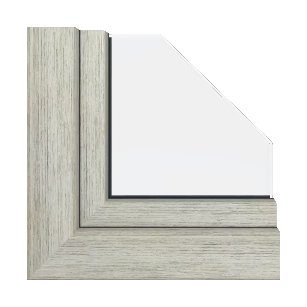 Realwood Scandinavian oak windows window-profiles gealan s-8000