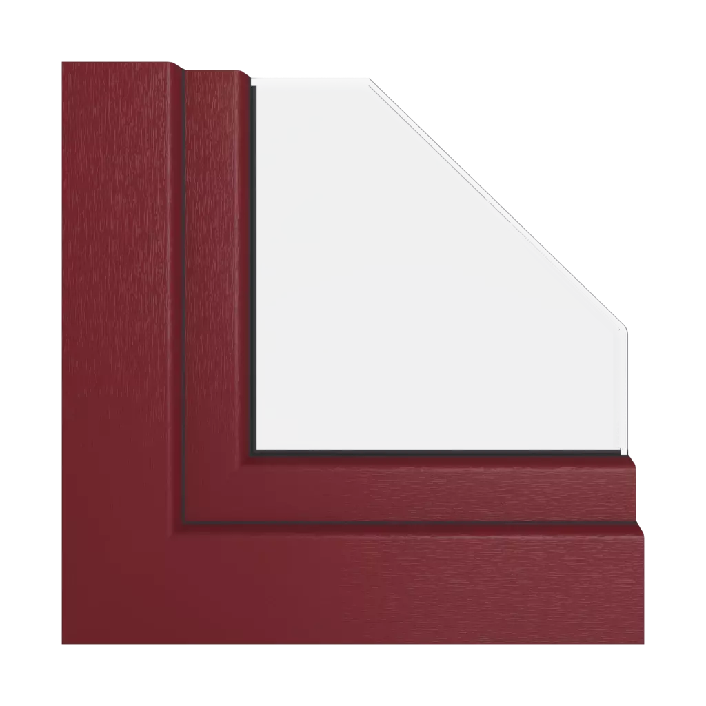 Red RAL 3005 products window-packages pvc-design-plus   