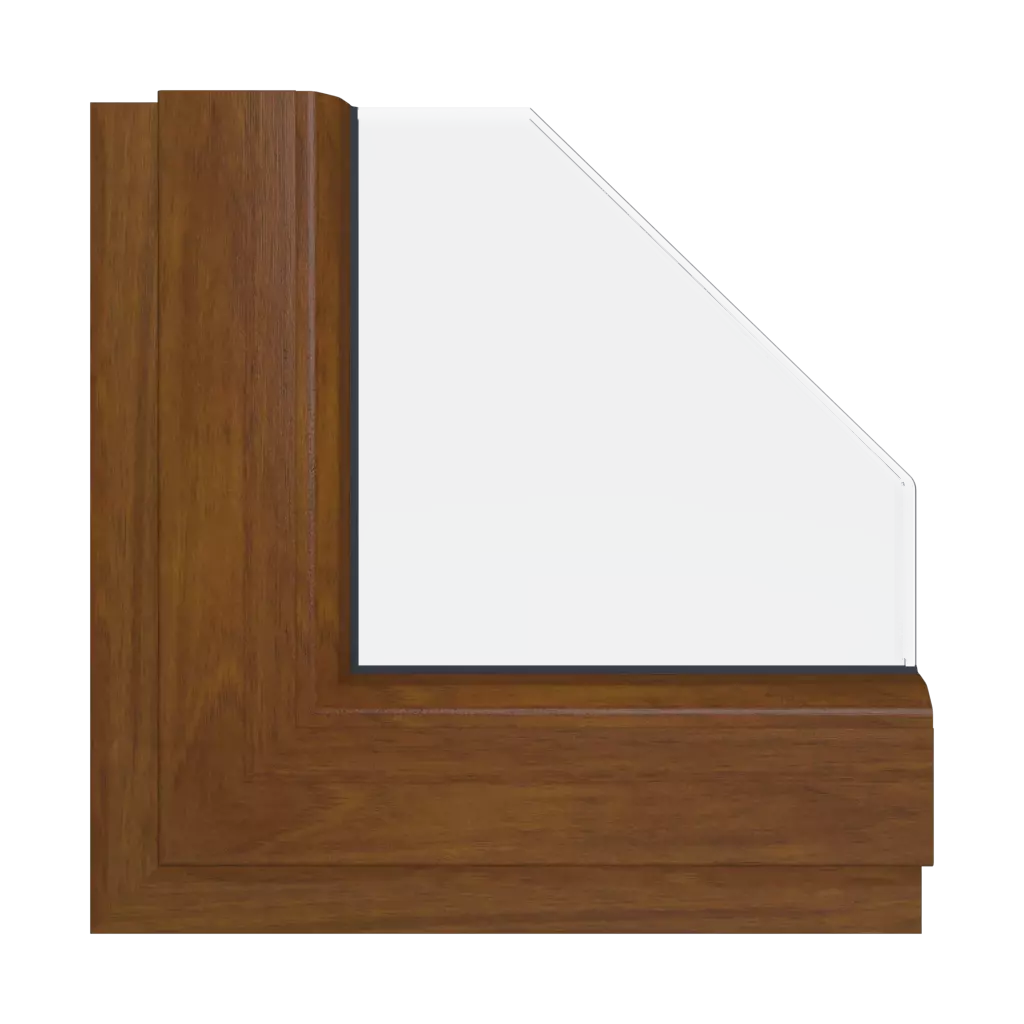 Walnut windows window-color gealan-colors walnut-2 interior