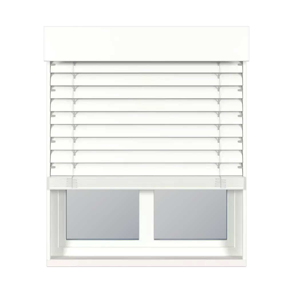 Ultra white RAL 9016 windows window-accessories blinds aluprof