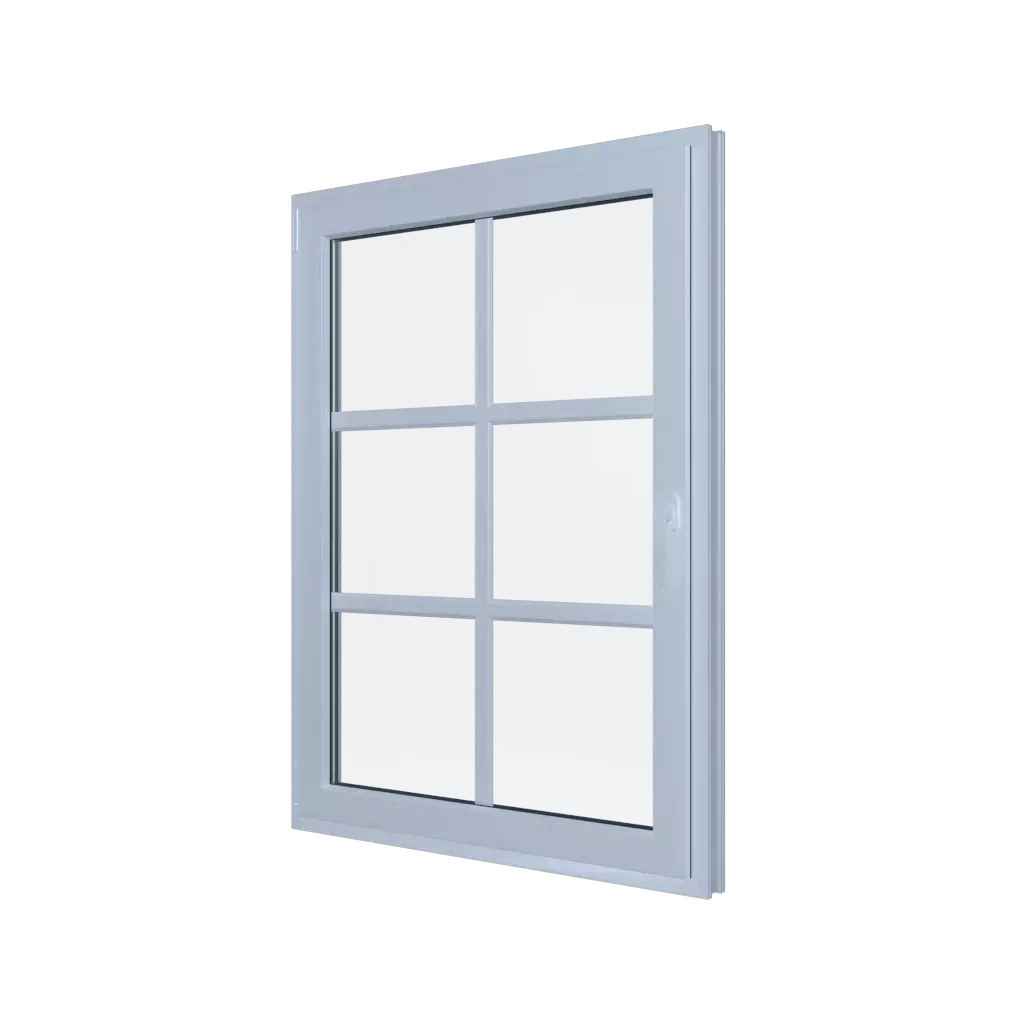 Muntins windows types-of-windows double-leaf vertical-asymmetric-division-30-70 