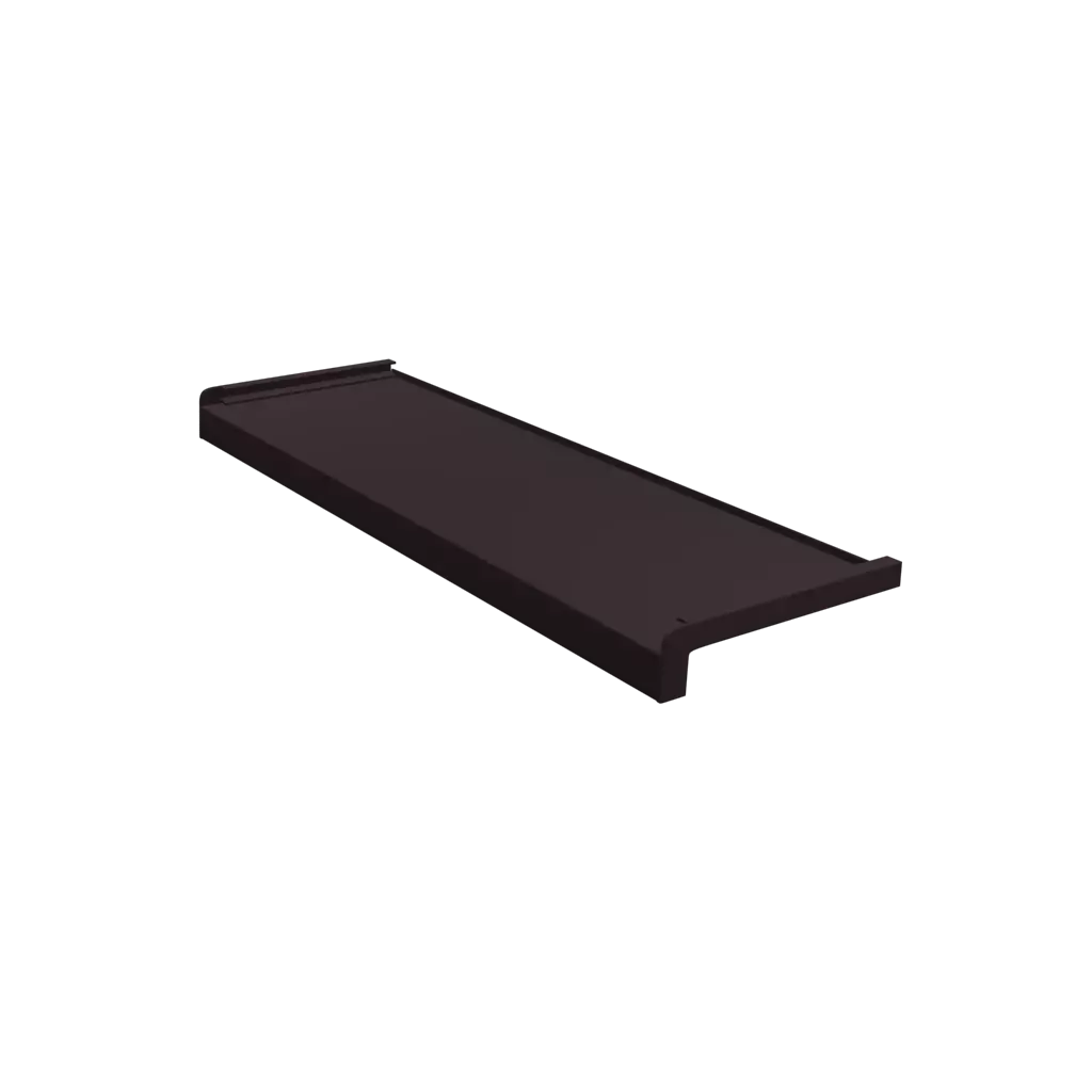 Dark brown windows window-accessories sills external aluminum-3 