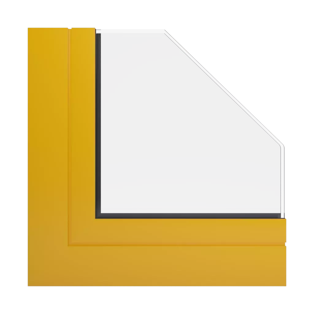 RAL 1003 Signal yellow windows window-color kommerling-colors   