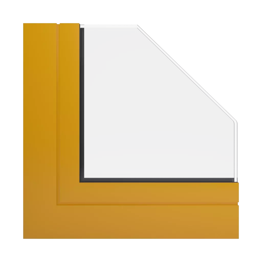 RAL 1006 Maize yellow windows window-profiles ponzio sl600tt-evo