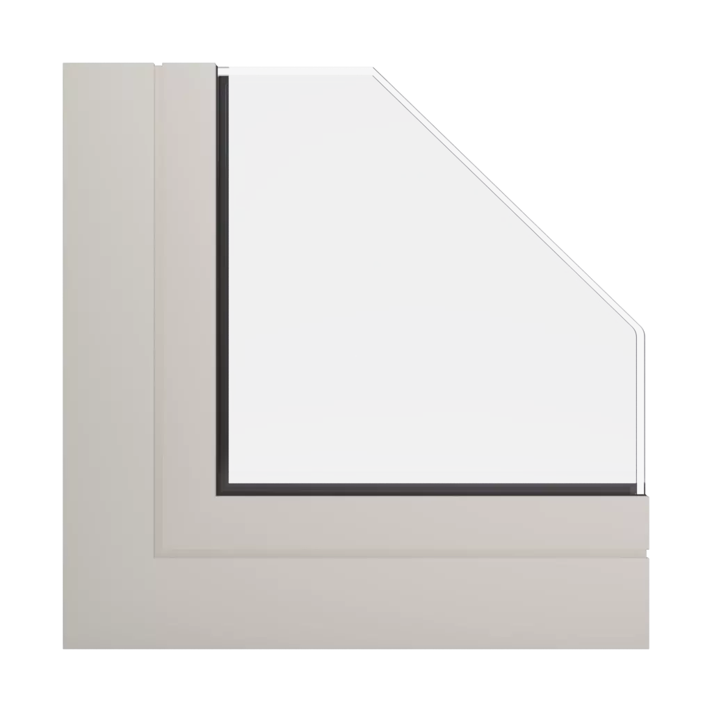 RAL 1013 Oyster white windows window-profiles aluprof mb-sr50n-ei