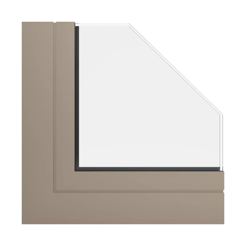 RAL 1019 Grey beige windows window-color kommerling-colors   