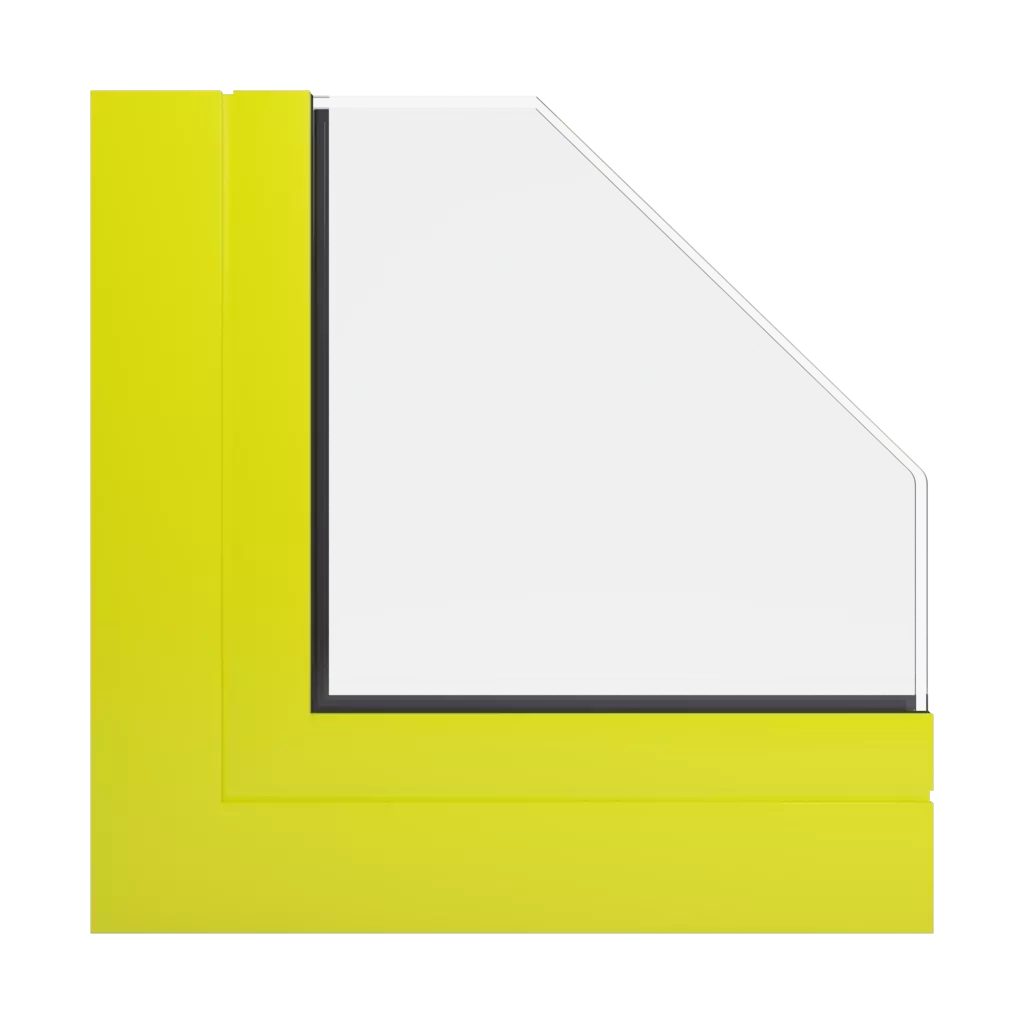 RAL 1026 Luminous yellow windows window-color kommerling-colors   