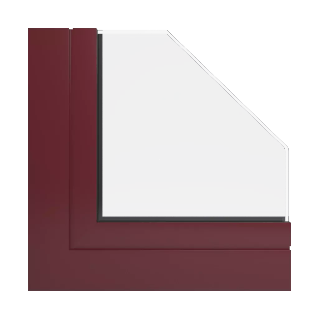 RAL 3005 Wine red windows window-color aluminum-ral ral-3005-wine-red