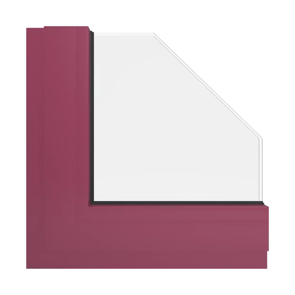 RAL 4002 Red violet windows window-color aluminum-ral ral-4002-red-violet interior