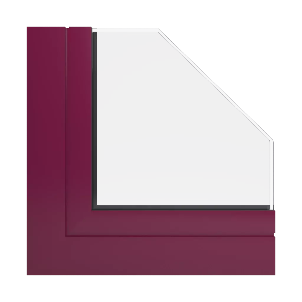 RAL 4004 Claret violet windows window-profiles ponzio sl600tt-evo