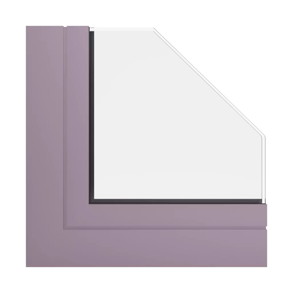 RAL 4009 Pastel violet products facade-windows    