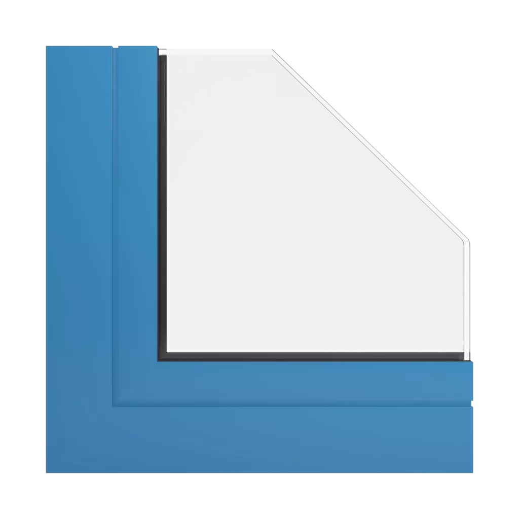 RAL 5012 Light blue windows window-color aliplast-colors 