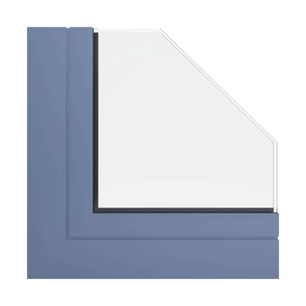 RAL 5014 blue gray windows window-profiles ponzio pe96