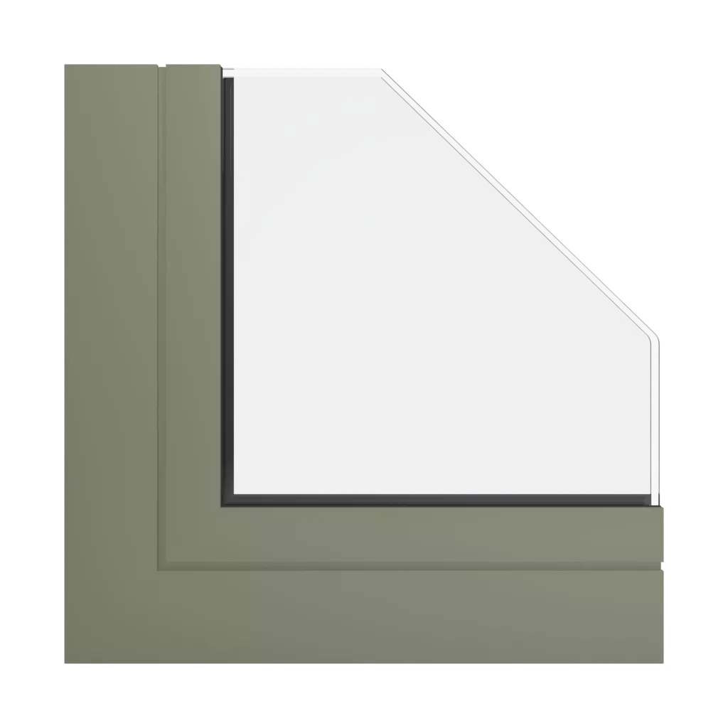 RAL 7001 Silver grey windows window-profiles aluprof mb-sr50n-ei