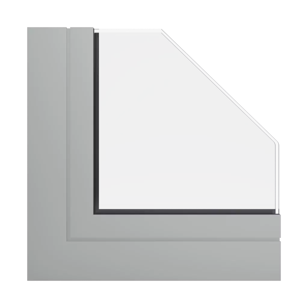 RAL 7038 Agate grey windows window-profiles ponzio pe96