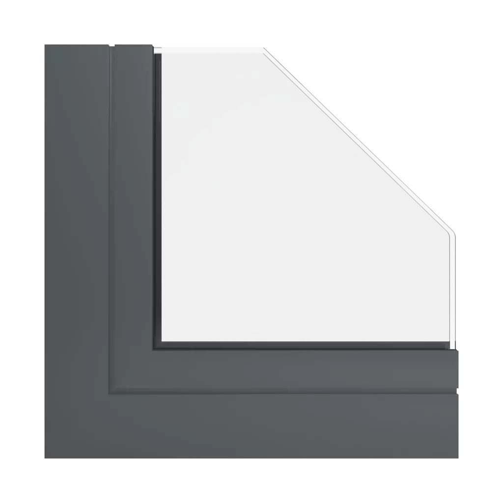 RAL 7043 Traffic grey B windows window-color aluminum-ral ral-7043-traffic-grey-b