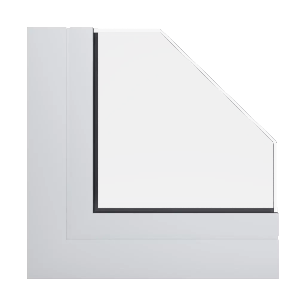 RAL 9003 Signal white windows window-profiles ponzio pe96