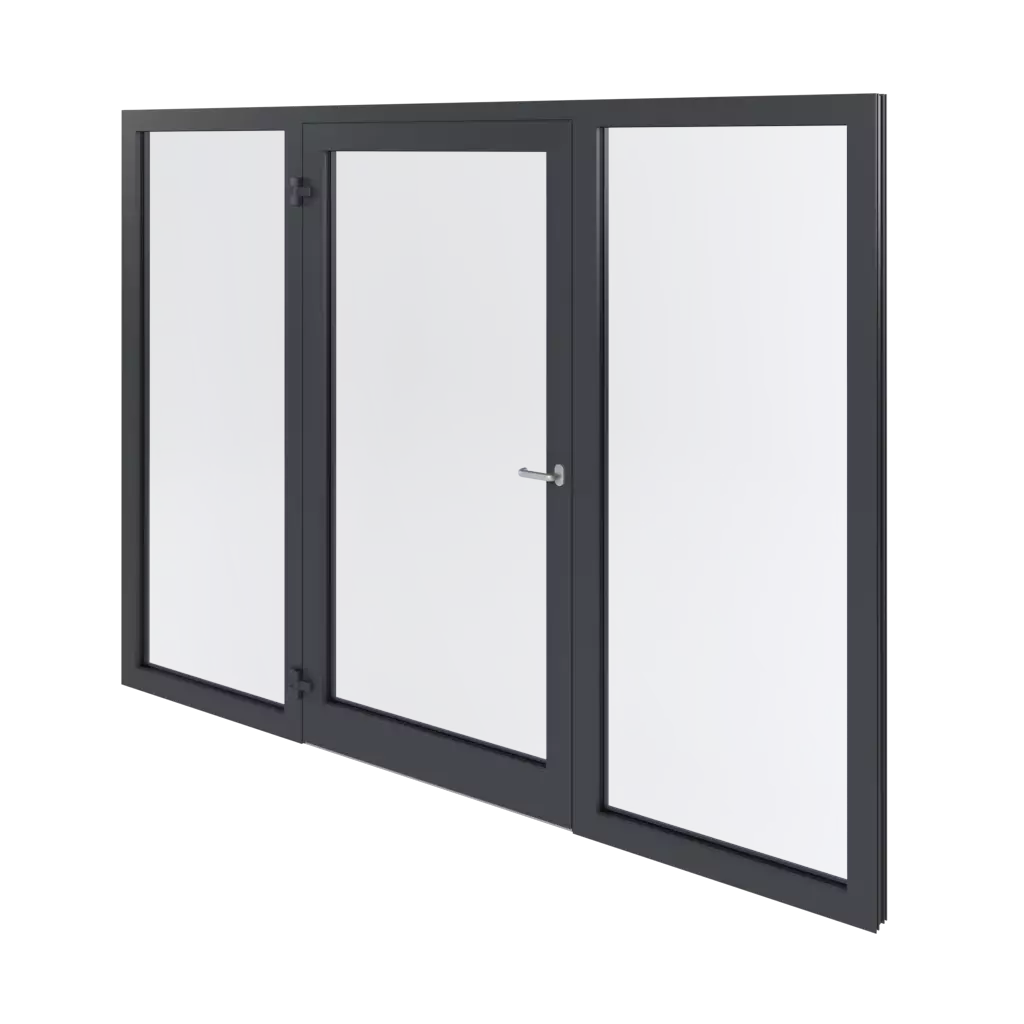 Fire doors and partitions windows window-profiles aluprof mb-sr50n-ei