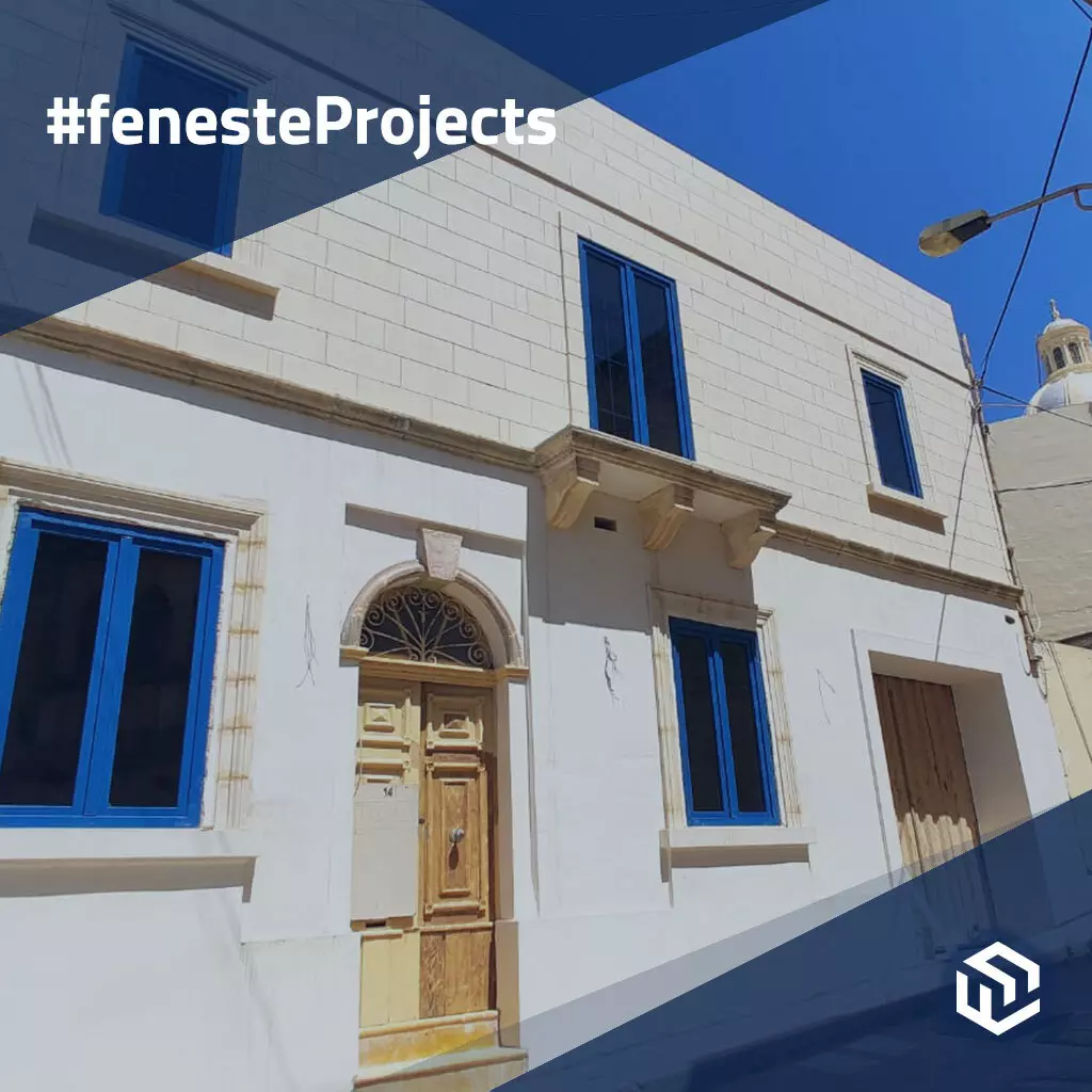 A sunny townhouse in Malta products pvc-windows    