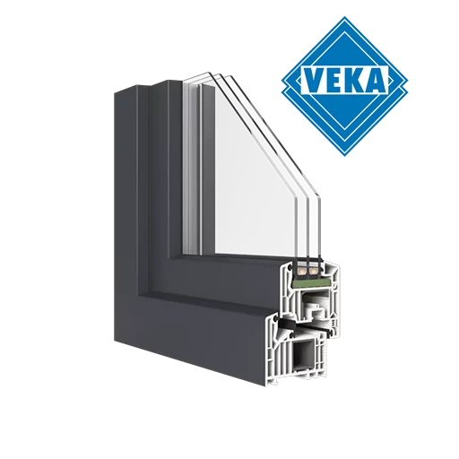 Veka windows window-color veka-colors slate-gray